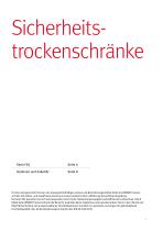 Sicherheits- trockenschränke - 3