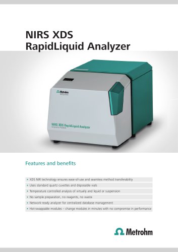 NIRS XDS RapidLiquid Analyzer