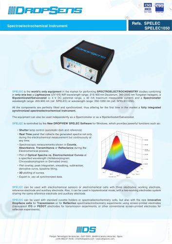 Spectroelectrochemical Instrument