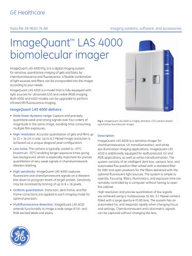 ImageQuant LAS 4000 data file