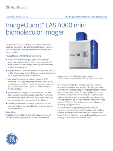 ImageQuant LAS 4000 mini data file