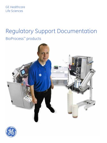 Regulatory Support Documentation for BioProcess products