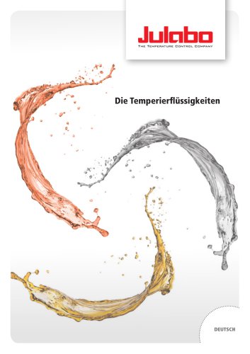 Die Temperierflüssigkeiten