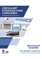 CIRCULAIRE® FILTRATION FUME CUPBOARDS