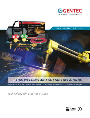 Gas Welding & Cutting Apparatus Catalog