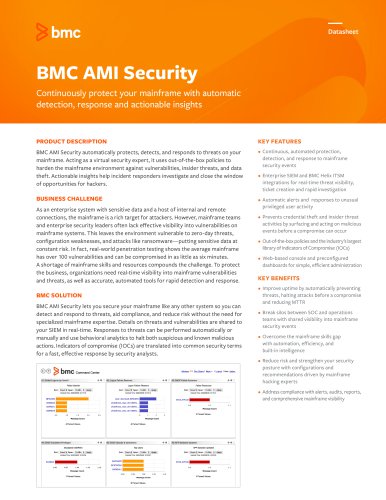 BMC AMI Security