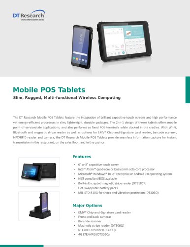 Mobile POS Tablets