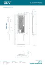 CleanType® Prime Panel+ with wall mount - 2