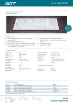 InduProof®  Pro TKG-107-TOUCH-IP68-WHITE-MAG-BACKL - 1