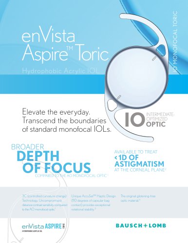 enVista Aspire&trade;  Toric