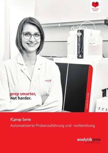 ICprep Serie: Probenvorbereitung für die AOF-Analyse