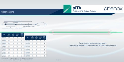 pITA RX Neuro PTA Balloon Catheter