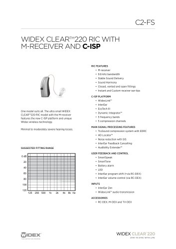 C2-FS data sheet