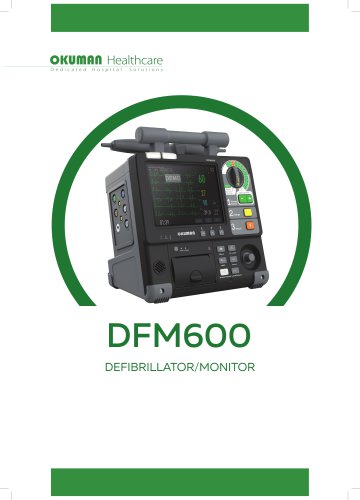 DFM 600 DEFIBRILLATOR/MONITOR