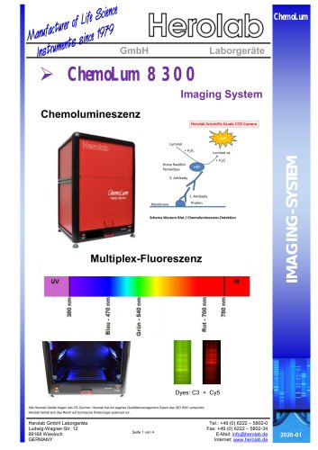 ChemoLum - Multi-Imaging-System