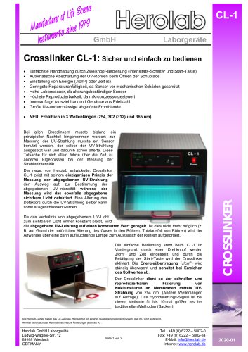 UV Crosslinker