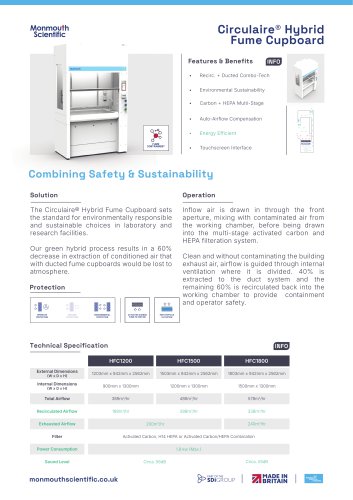Circulaire&reg; Hybrid Fume Cupboard