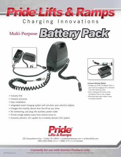 Multi-Purpose Battery Pack