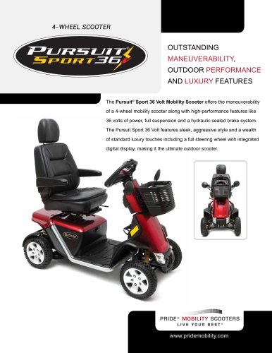 Pursuit Sport 36 Volt