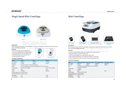 01-02 MINI Centrifuge Mini-5