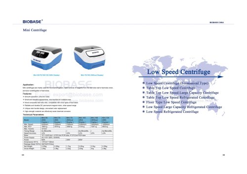 03-04 MINI Centrifuge Mini-5S