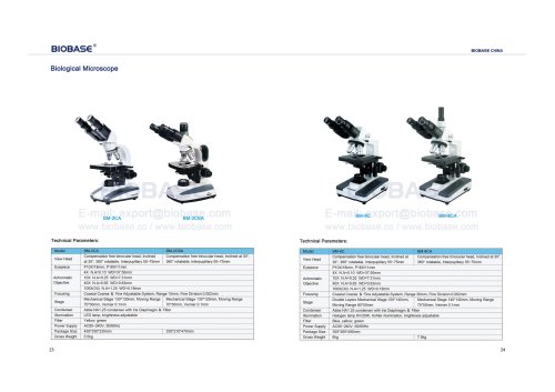23-24 Biological Microscope&Biological Microscope