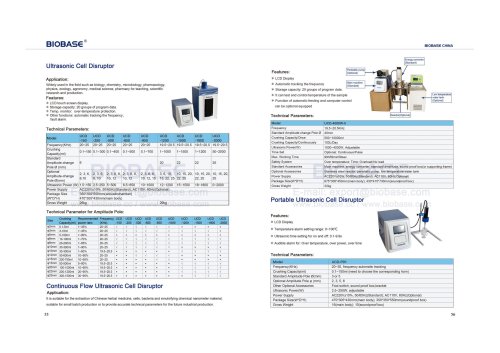 55-56 Ultrasonic Cell Disruptor