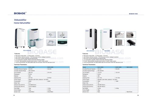 Home dehumidifier