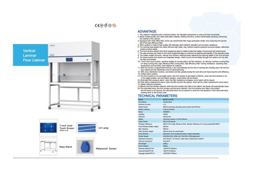 Vertical Laminar Flow Cabinet BKCB-V1300D