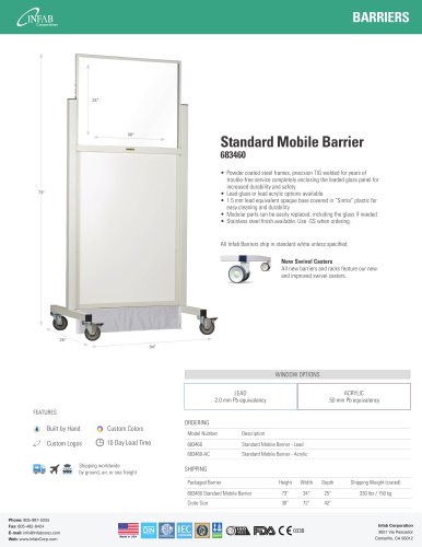 Standard Mobile Barrier