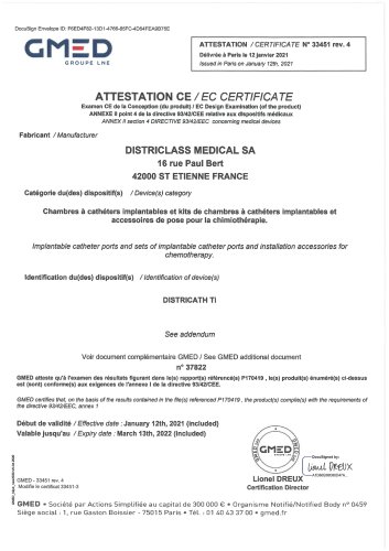 EC Certificate N°33451 rev.4 DISTRICATH Ti