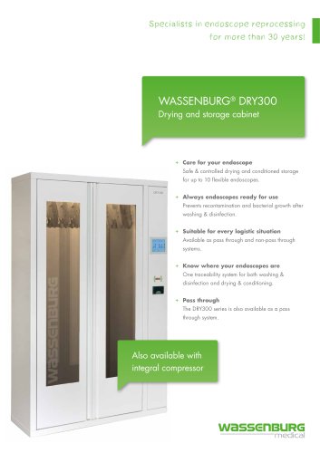 DRY300D Endoscope drying cabinet