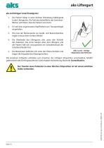 aks-Schnelltransportgurt mit Brustschlaufe - 10