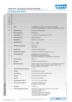 Datenblatt Gasanalysator OXYBABY® 6.0 - 2