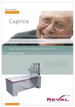 CAPRICE - Fixed Height Bath & Integral transfer system