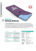 Dyna-Form Birthing Mattress