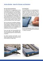 Active Braille - die vielseitige und mobile Braillezeile mit patentierter ATC-Technologie - 2