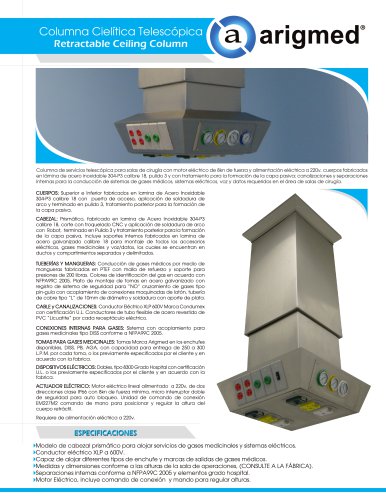 Telescopic column