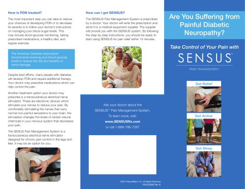 Patient Brochure - Painful Diabetic Neuropathy