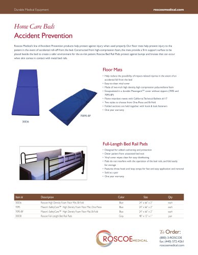 Roscoe High Density Foam Floor Mat