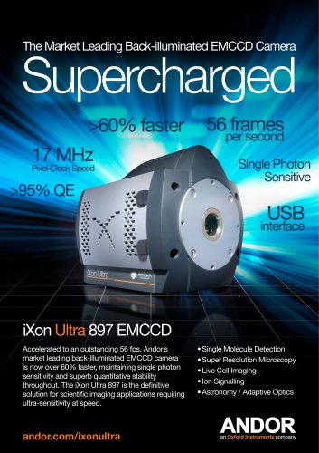 iXon Ultra 897 EMCCD