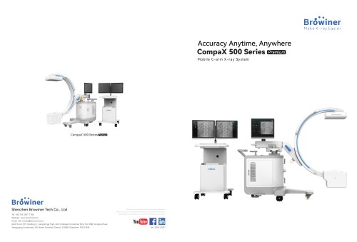 Mobile C-arm  CompaX 500 Series Premium