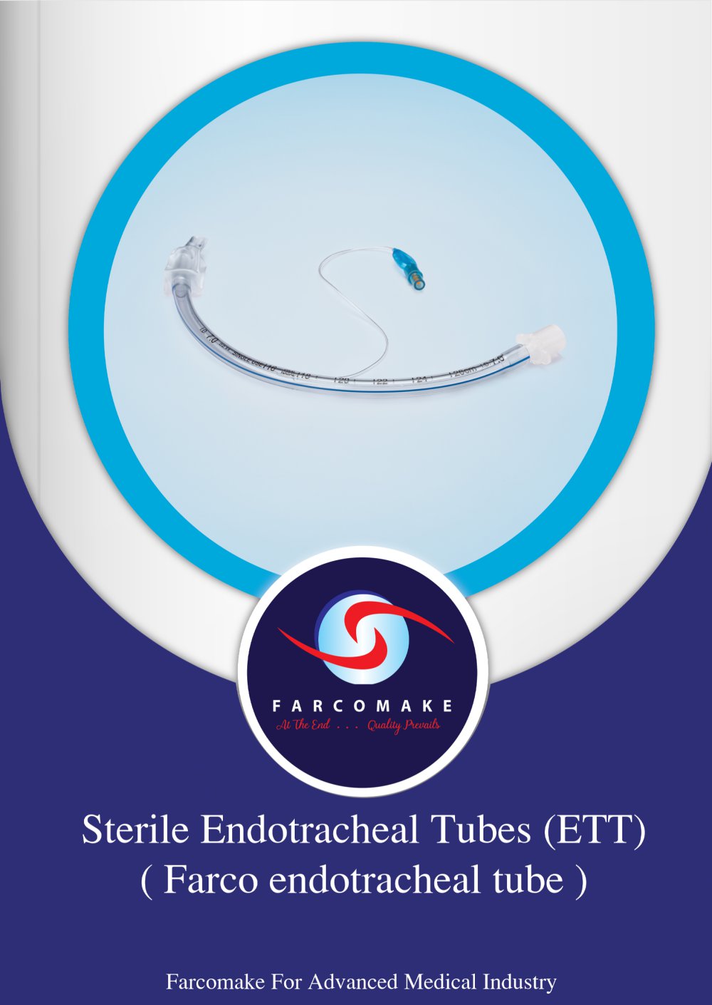 Sterile Endotracheal Tubes (ETT) ( Farco endotracheal tube ) - Farcomake