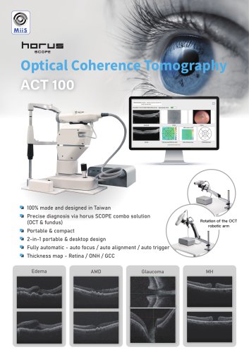 Optical Coherence Tomography / OCT / ACT100