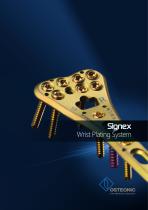 SIGNEX WRIST PLATING SYSTEM