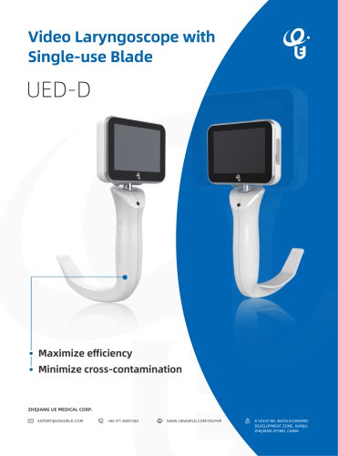 Video Laryngoscope UED-D series