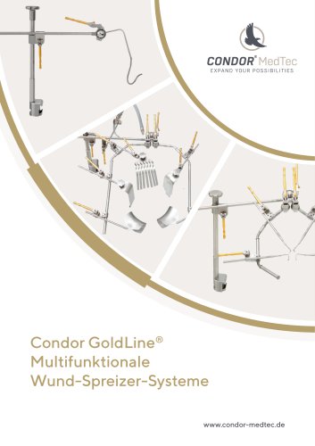 Condor GoldLine® Multifunktionale Wund-Spreizer-Systeme