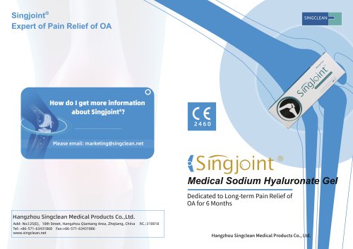 SingJoint Viscosupplementation SJGK001