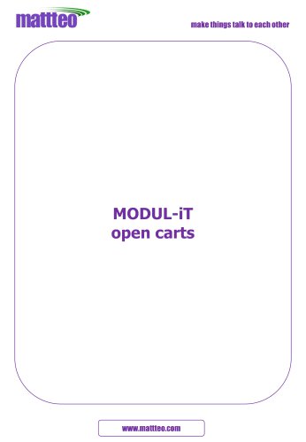 MODUL-iT open carts