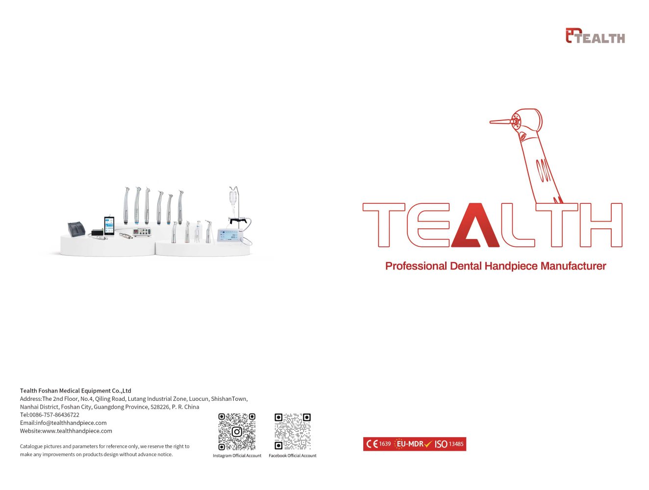 Tealth catalog - Tealth Foshan Medical Equipment Co.,Ltd